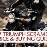2017 Triumph Scrambler Price