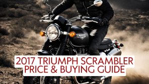 2017 Triumph Scrambler Price