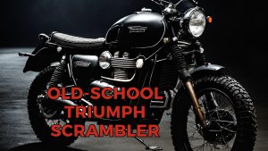 Exploring the Ride with an Old-School Triumph Scrambler