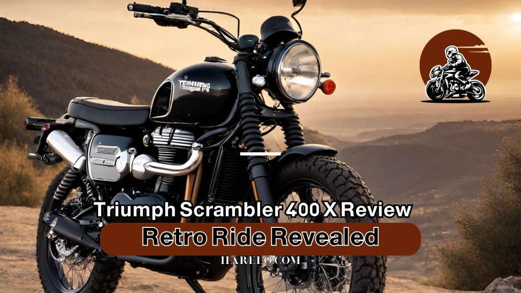 Triumph retro ride Scrambler 400 X Review
