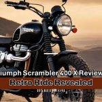 Triumph retro ride Scrambler 400 X Review