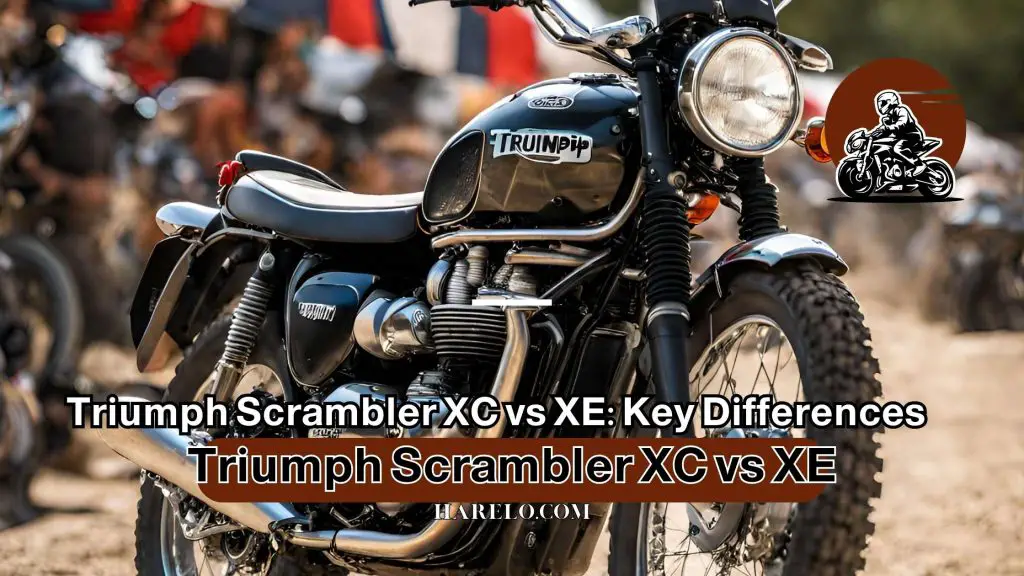 Triumph Scrambler XC vs XE
