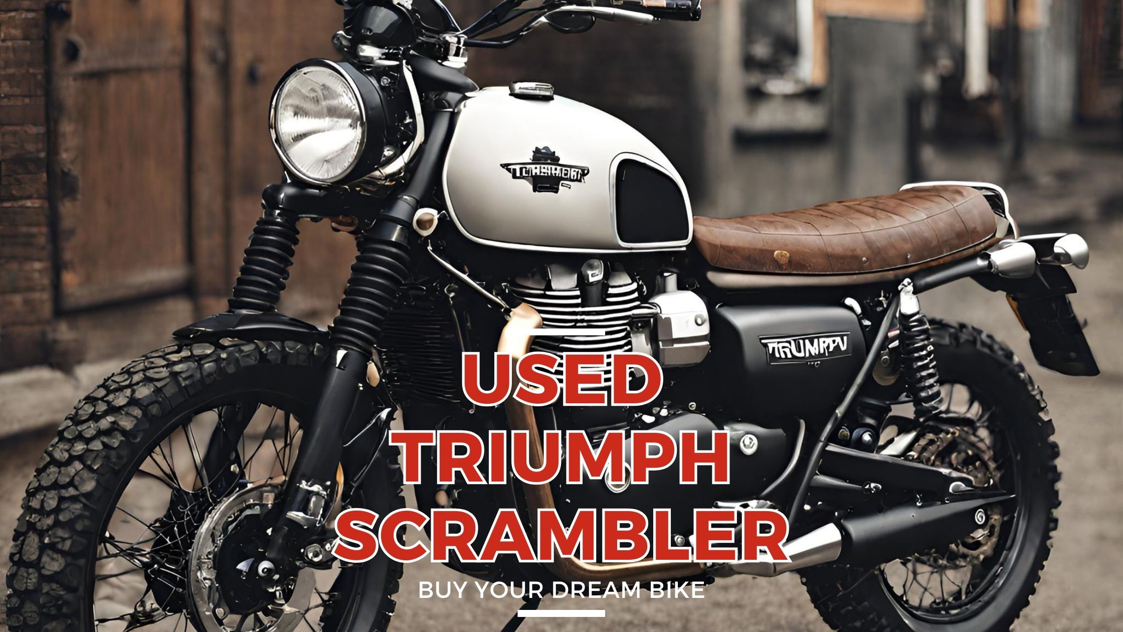 Used Triumph Scramble Dream Bike