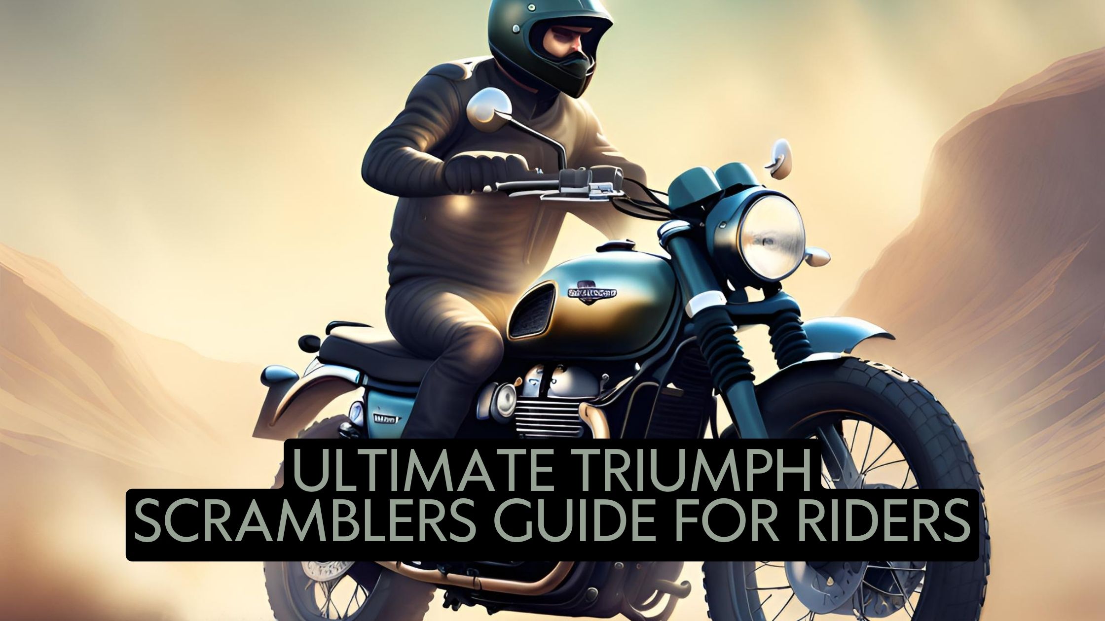Ultimate TRIUMPH SCRAMBLERS Guide for Riders